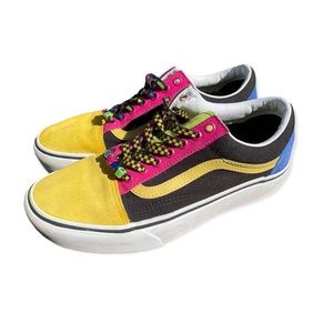 Multi colored vans